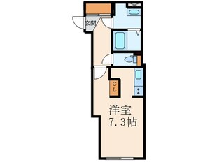 ルオーレ恵比寿の物件間取画像